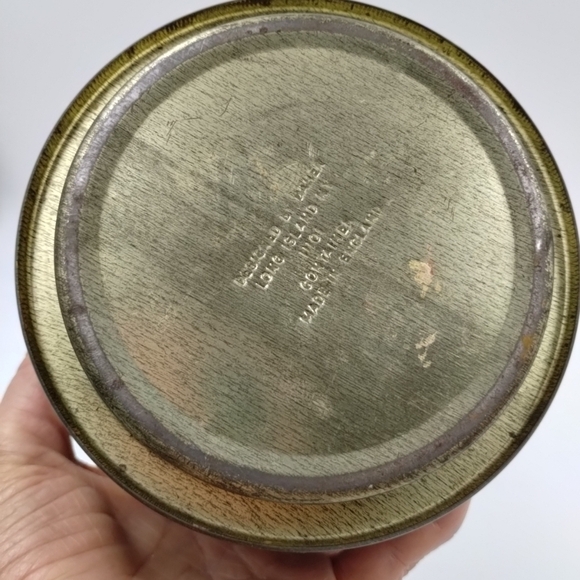 Japan Theme Tea Tin Daher Long Island Vintage Canister England 5.5" Tall w/Lid - Picture 8 of 14